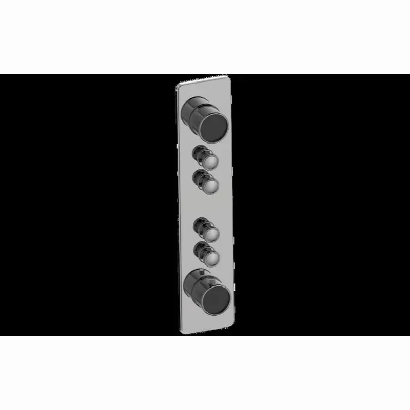 Traditional 4-Button Split Knob Vertical Trim