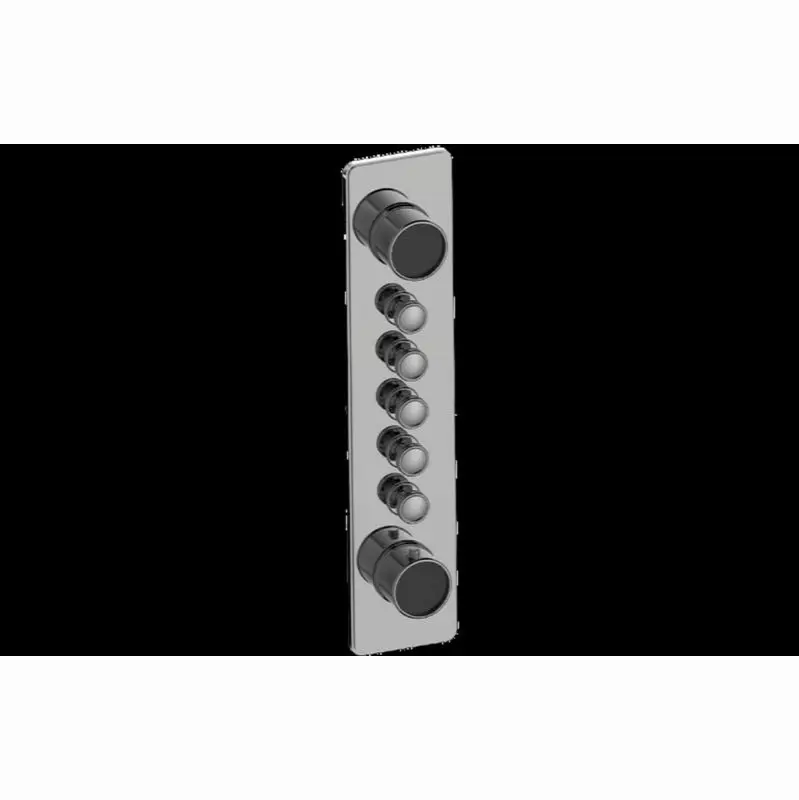Traditional 5-Button Split Knob Vertical Trim