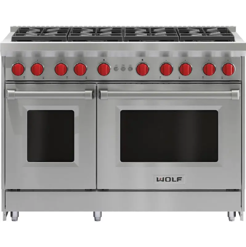 48" Gas Range, 8 Burner, Ng