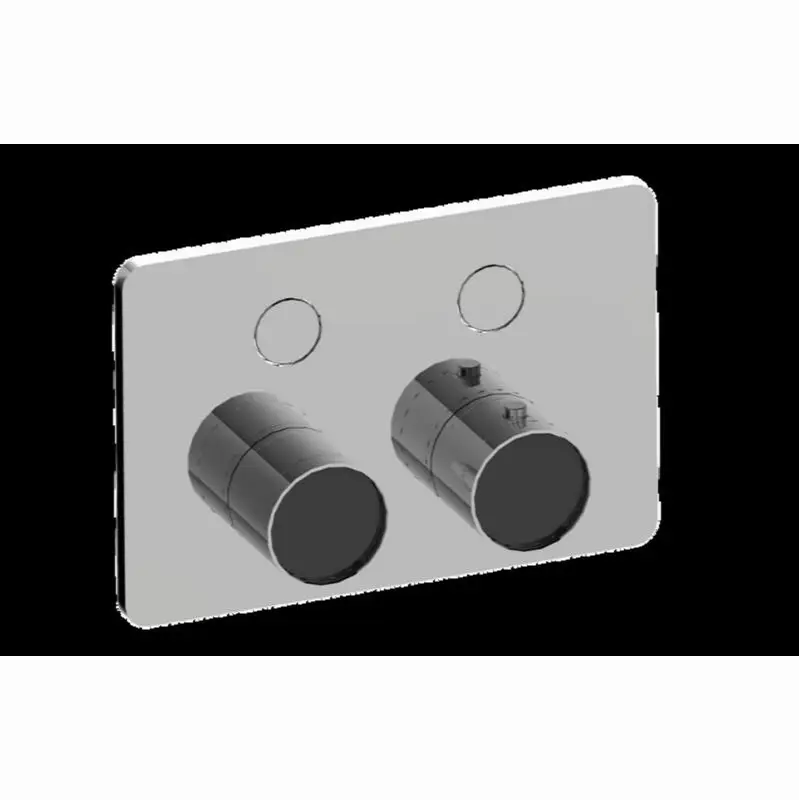 Contemporary 2-Button Compact Trim