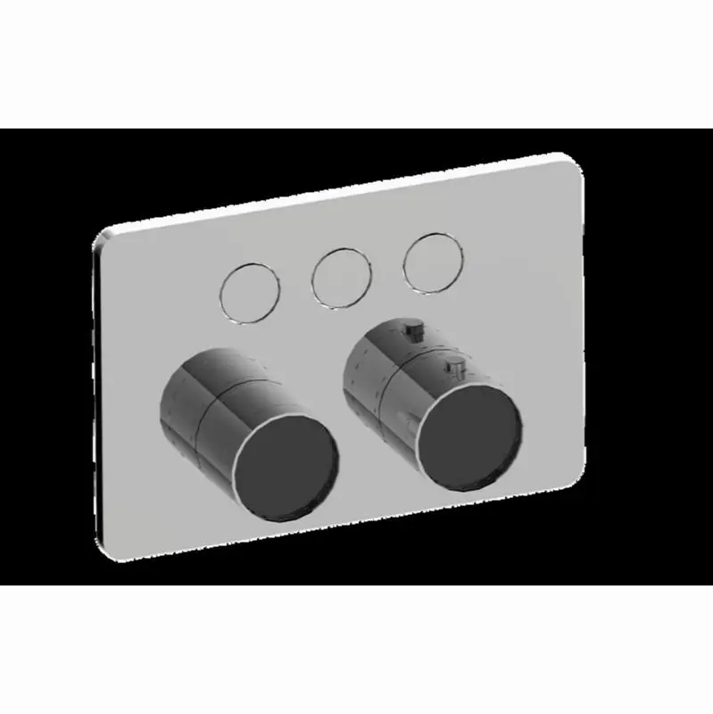 Contemporary 3-Button Compact Trim