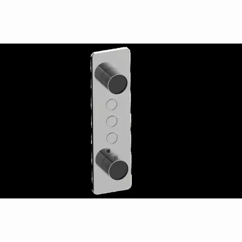 Contemporary 3-Button Split Knob Vertical Trim