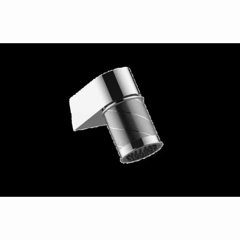 Wall-Mount Traditional Oblique Knurl Showerhead