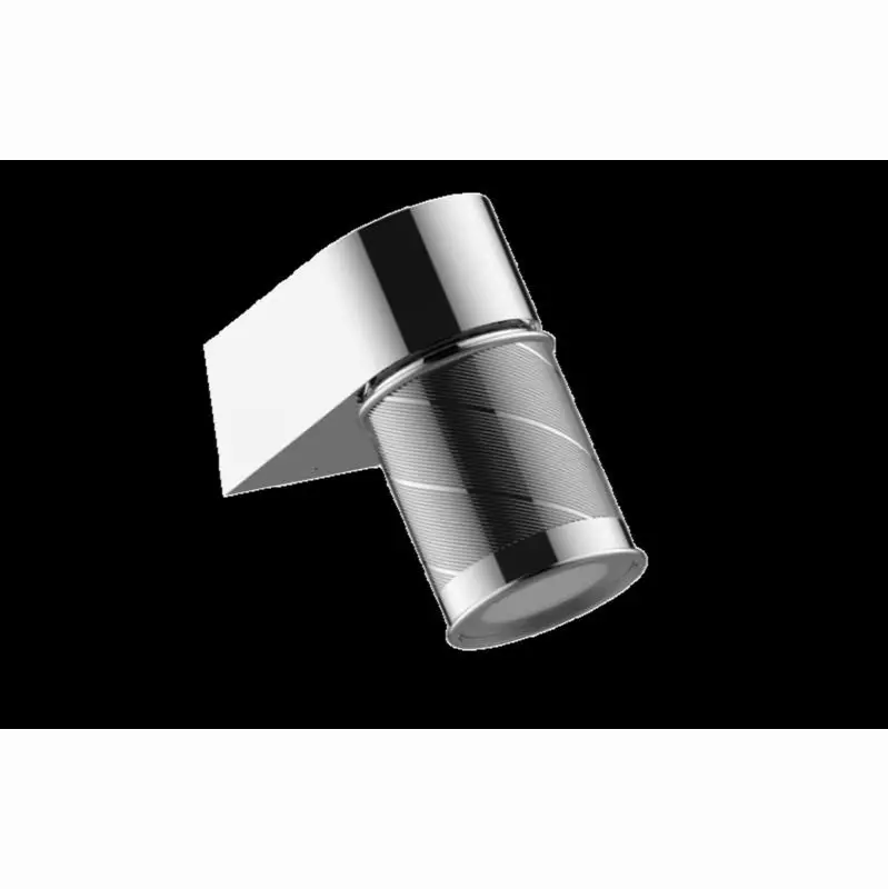 Wall-Mount Traditional Oblique Knurl LED Fixture-REMOTE