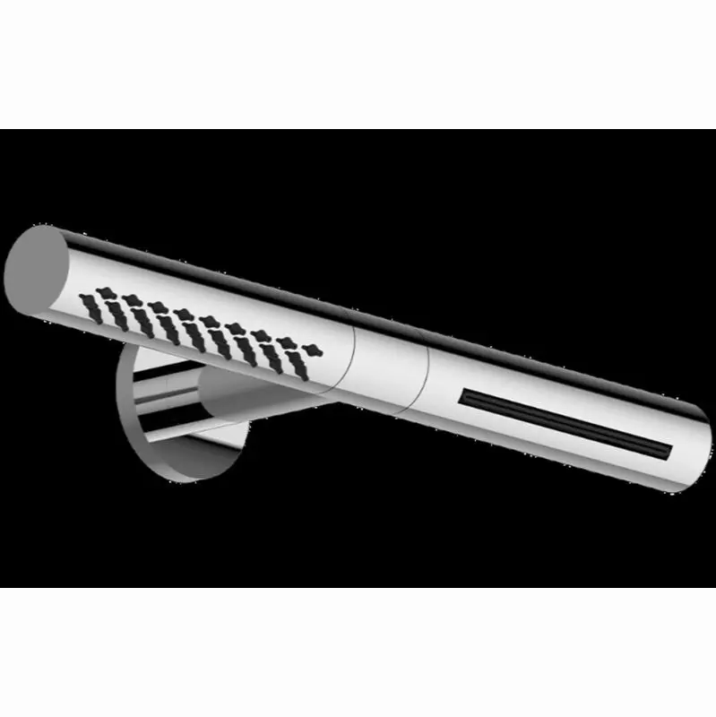 Wall mounted slim shower head and cascade