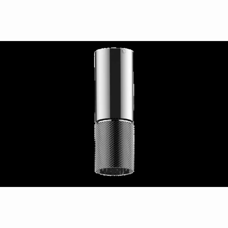 Ceiling-Mount Contemporary Diamond Knurl Showerhead