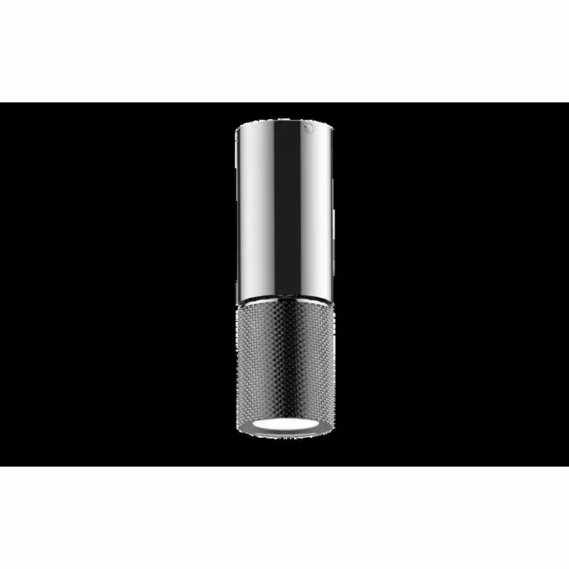 Ceiling-Mount Contemporary Diamond Knurl LED Fixture-REMOTE