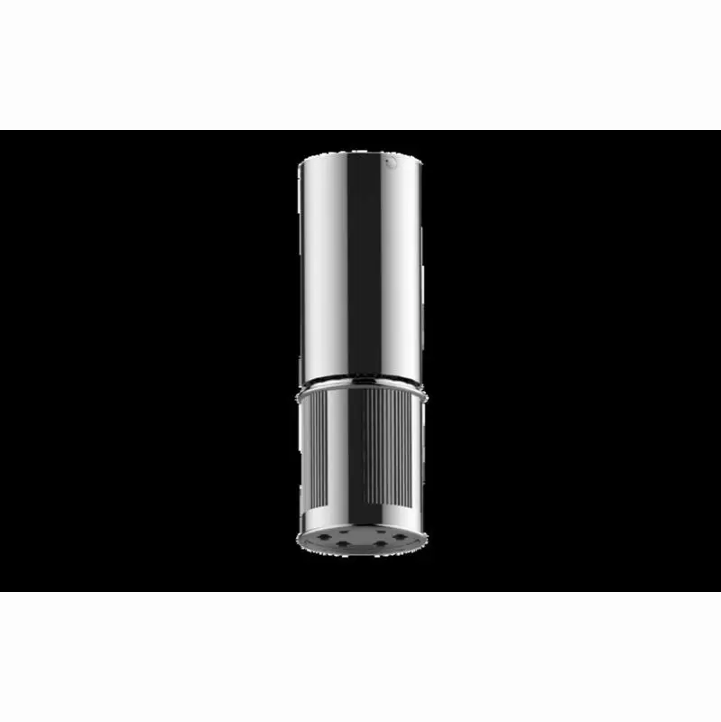 Ceiling-Mount Traditional Fluted Knurl 6-Jet Showerhead
