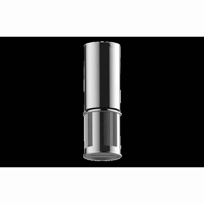 Ceiling-Mount Traditional Fluted Knurl Cascade Showerhead