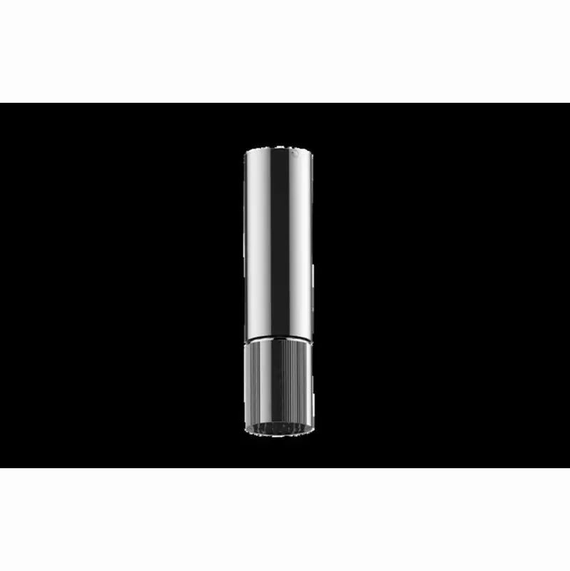 Ceiling-Mount Contemporary Fluted Knurl Showerhead