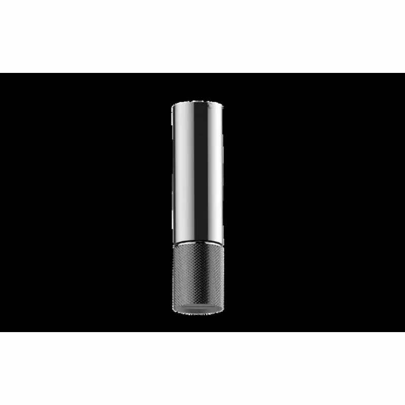 Ceiling-Mount Contemporary Diamond Knurl Cascade Showerhead
