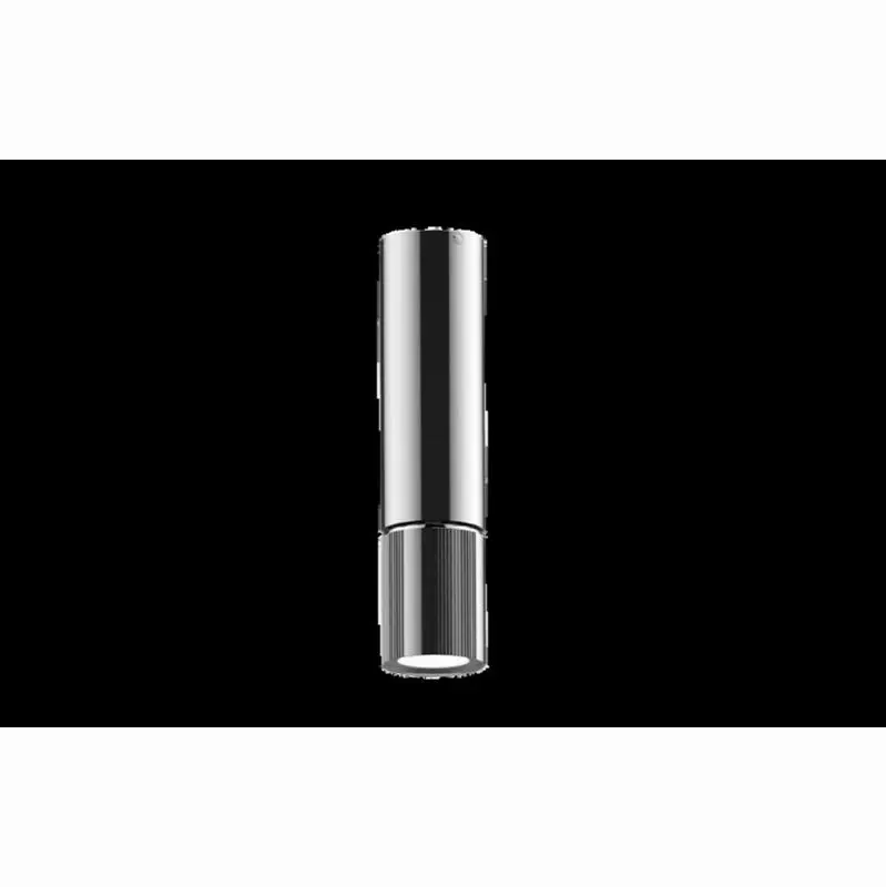 Ceiling-Mount Contemporary Fluted Knurl LED Fixture-REMOTE
