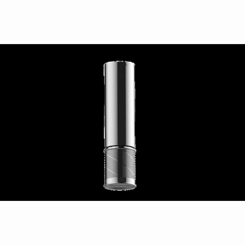 Ceiling-Mount Traditional Oblique Knurl Cascade Showerhead