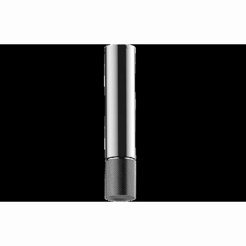 Ceiling-Mount Contemporary Diamond Knurl Cascade Showerhead