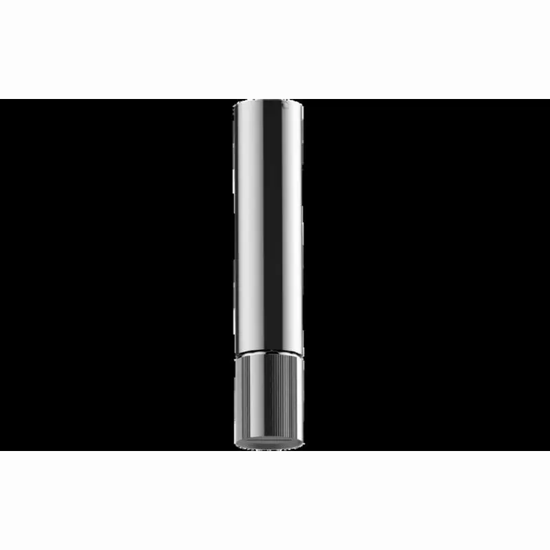 Ceiling-Mount Contemporary Fluted Knurl Cascade Showerhead
