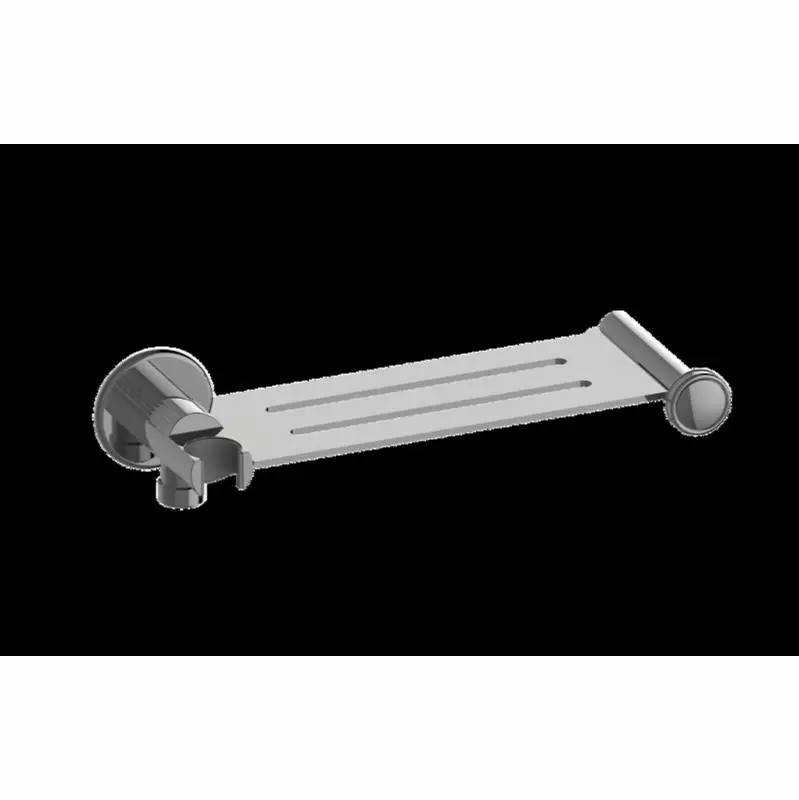 Traditional Integrated Elbow, Bracket, Shelf, and Hook Fluted Knurled