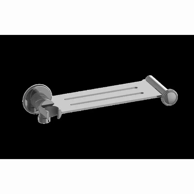 Traditional Integrated Elbow, Bracket, Shelf, and Hook Oblique Knurled