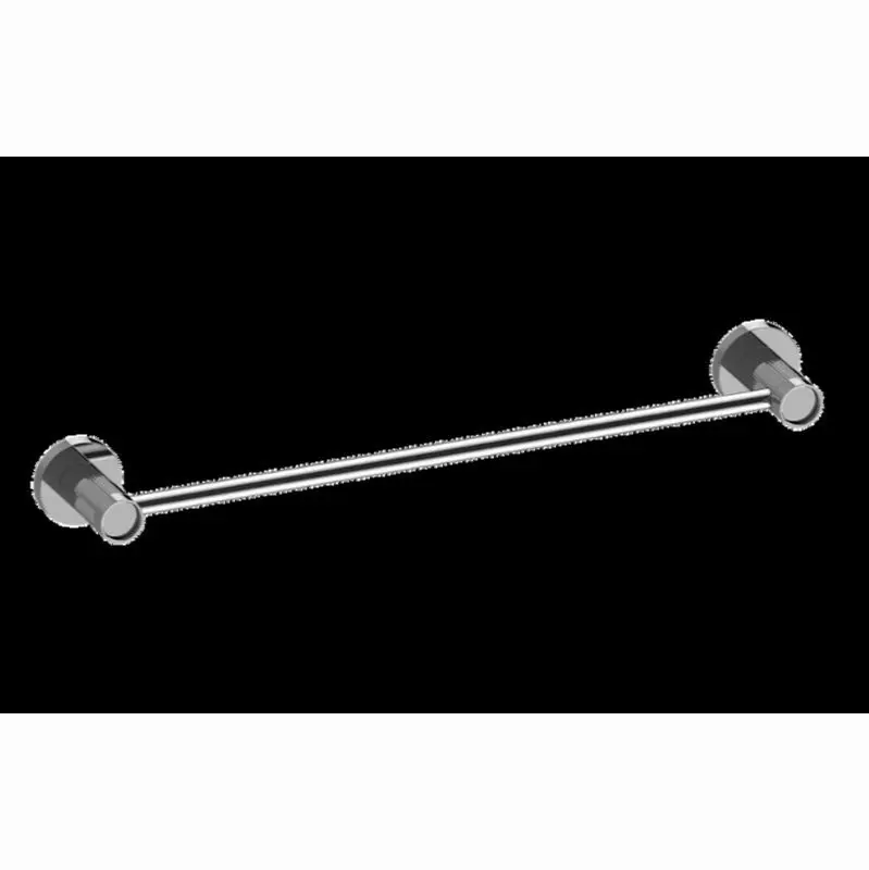 Contemporary 18" Towel Bar Fluted Knurled