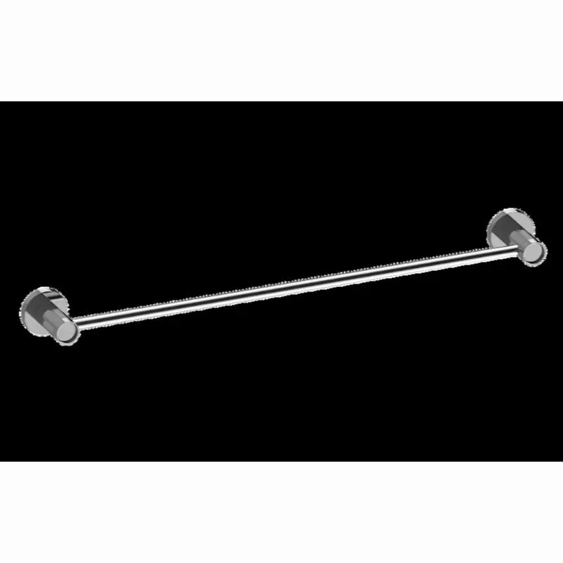 Contemporary 24" Towel Bar Fluted Knurled