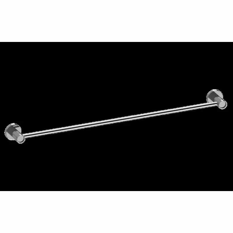 Contemporary 30" Towel Bar Fluted Knurled