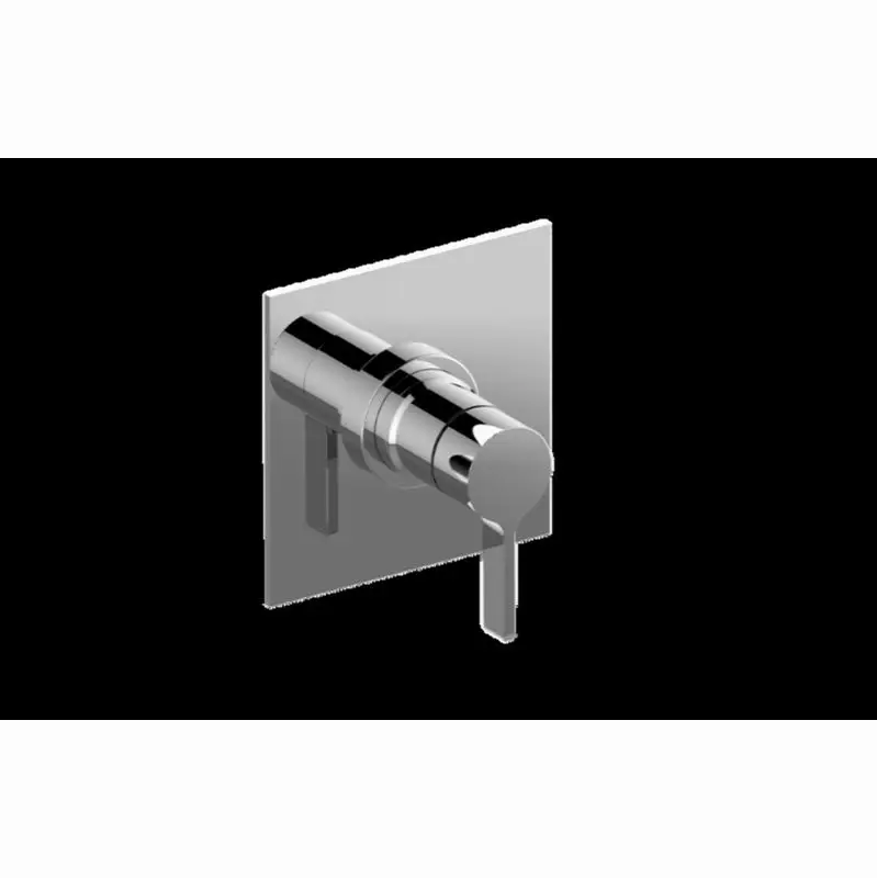 Square Pressure Balancing Valve Trim Plate w/Terra Handle