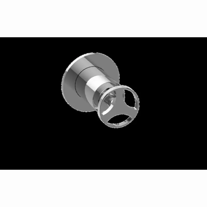 Harley Round Trim Plate with Handle