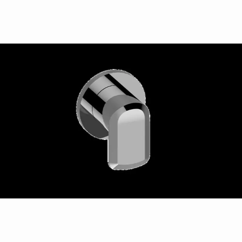 Sento Round M-Series 3-Way Diverter Valve Trim with Handle