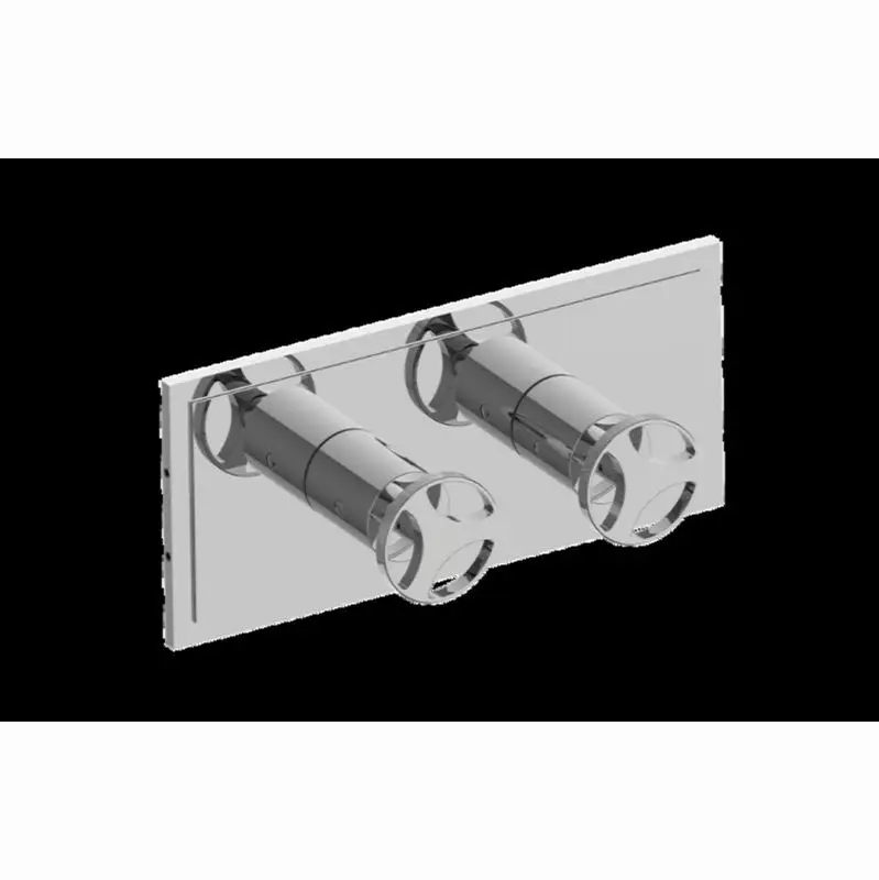 M-Series Transitional M-Series Valve Trim with Two Handles (Horizontal Orientation)