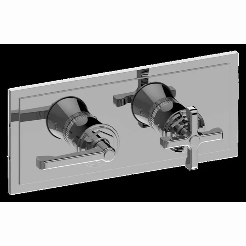 Vignola Finezza DUE, Vignola M-Series Valve Trim with Two Handles (Horizontal Orientation)