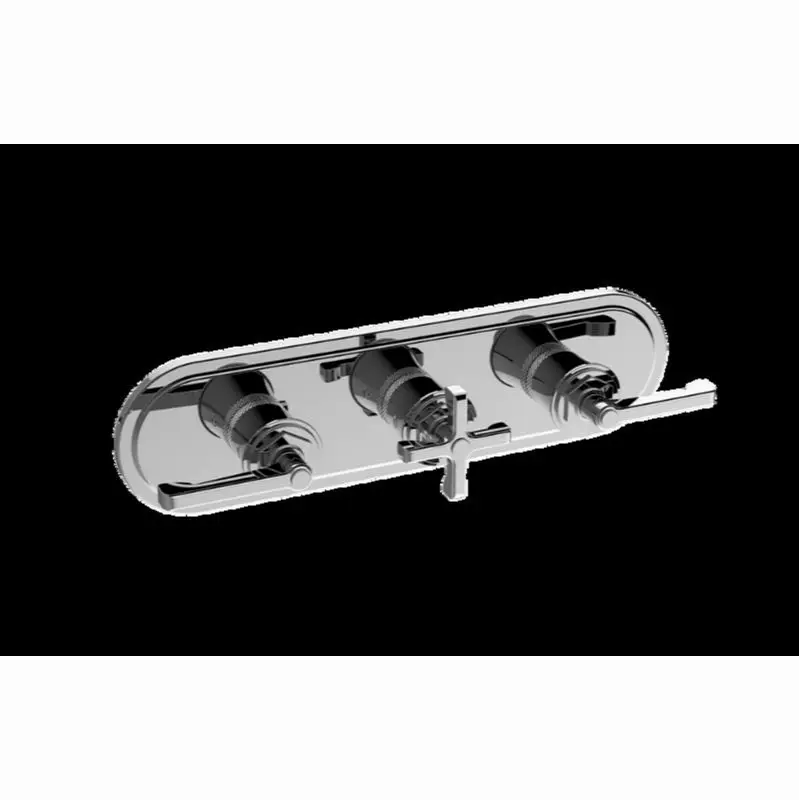 Vignola Traditional M-Series Valve Trim with Three Handles (Horizontal Orientation)