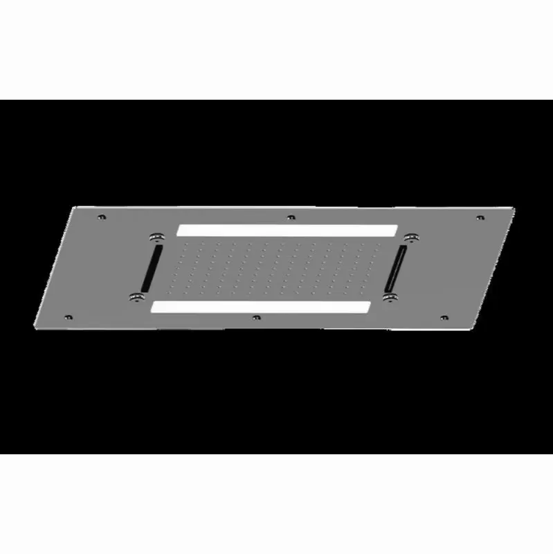 Aqua-Sense 15-1/2"x24" Ceiling-Mount Showerhead with LED