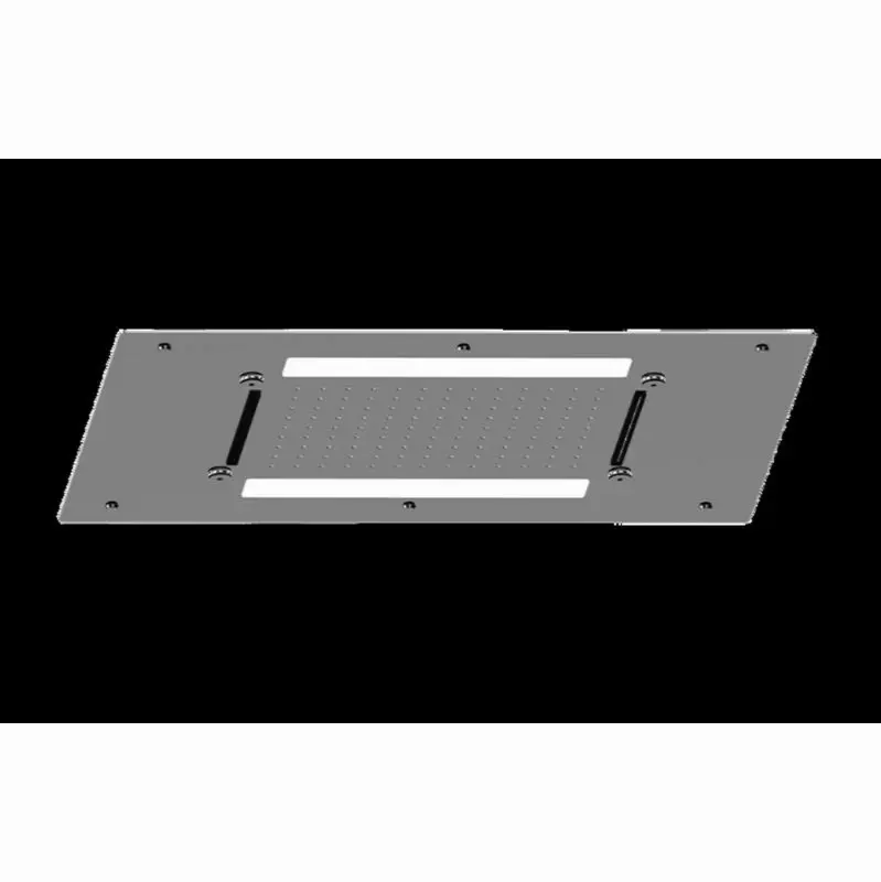 Aqua-Sense 15-1/2"x24" Ceiling-Mount Showerhead with LED
