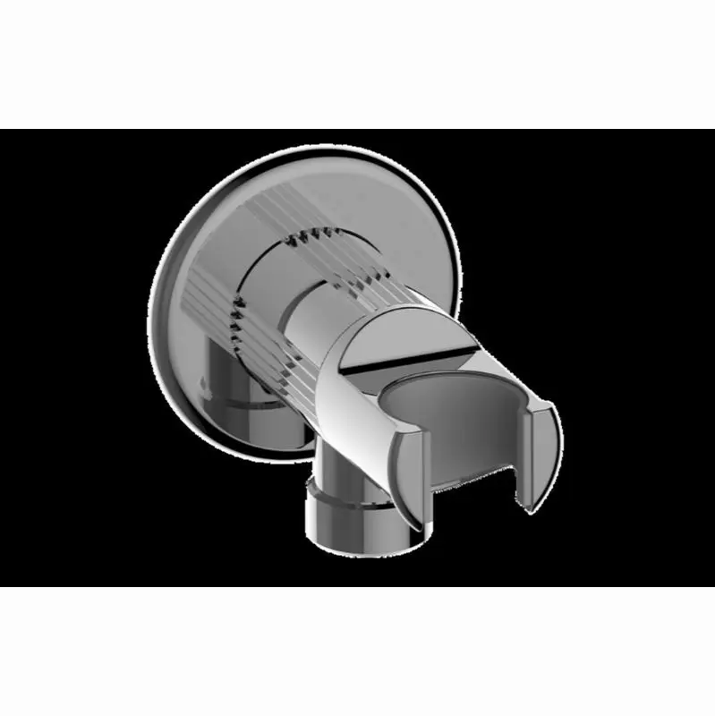 Traditional Wall Bracket and Integrated Wall Supply Elbow Fluted Knurled