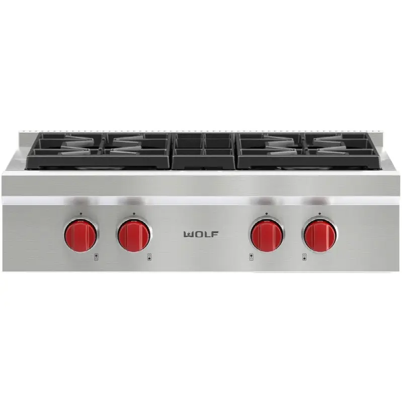 30" Sealed Burner Rangetop, 4 Burner, Ng