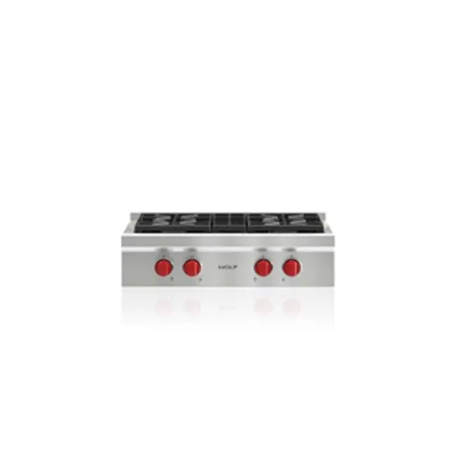 30" Sealed Burner Rangetop, 4 Burner, Lp