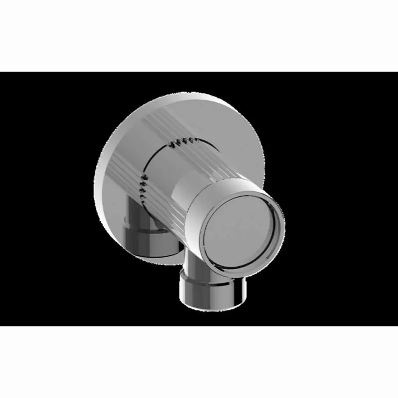 Contemporary Wall Supply Elbow Fluted Knurled