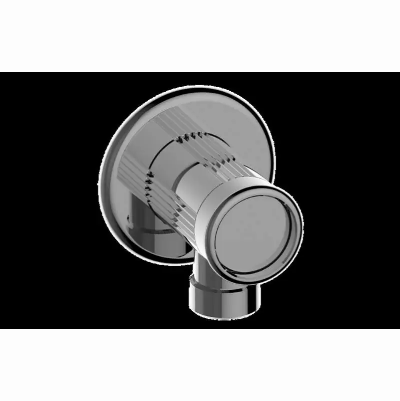 Traditional Wall Supply Elbow Fluted Knurled