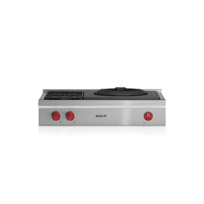 36" Sealed Burner Rangetop - 2 Burners and Wok Burner