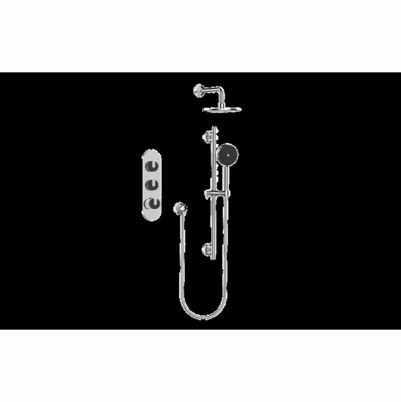M-Series Thermostatic Shower System - Shower with Handshower (Trim)
