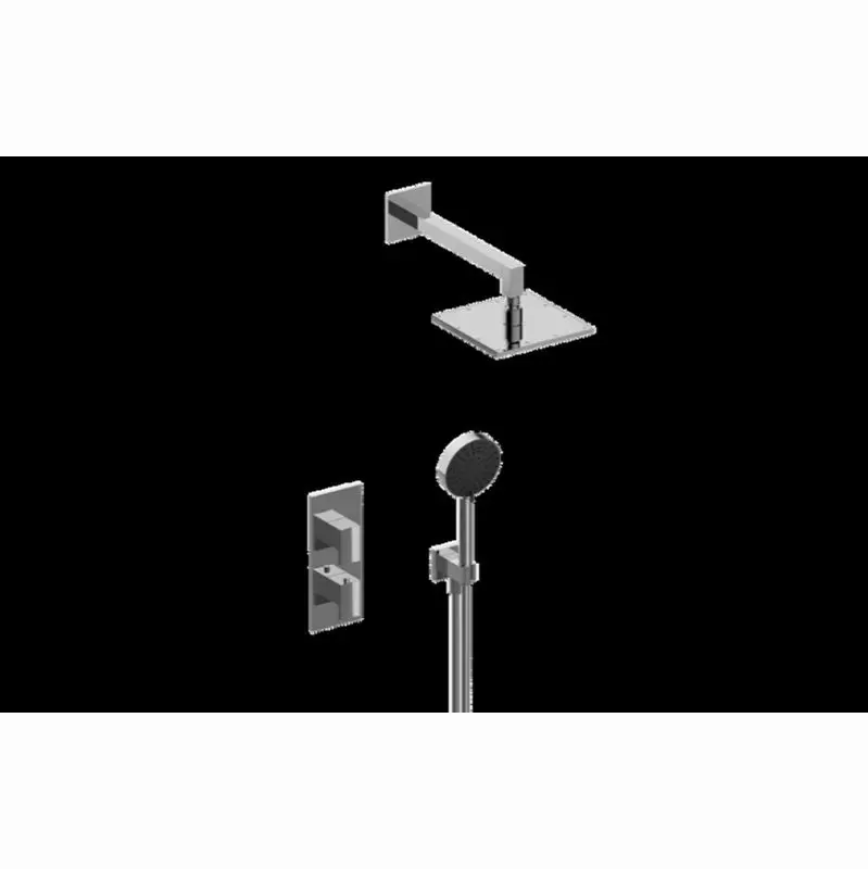 Sade M-Series Thermostatic Shower System - Shower with Handshower (Trim)