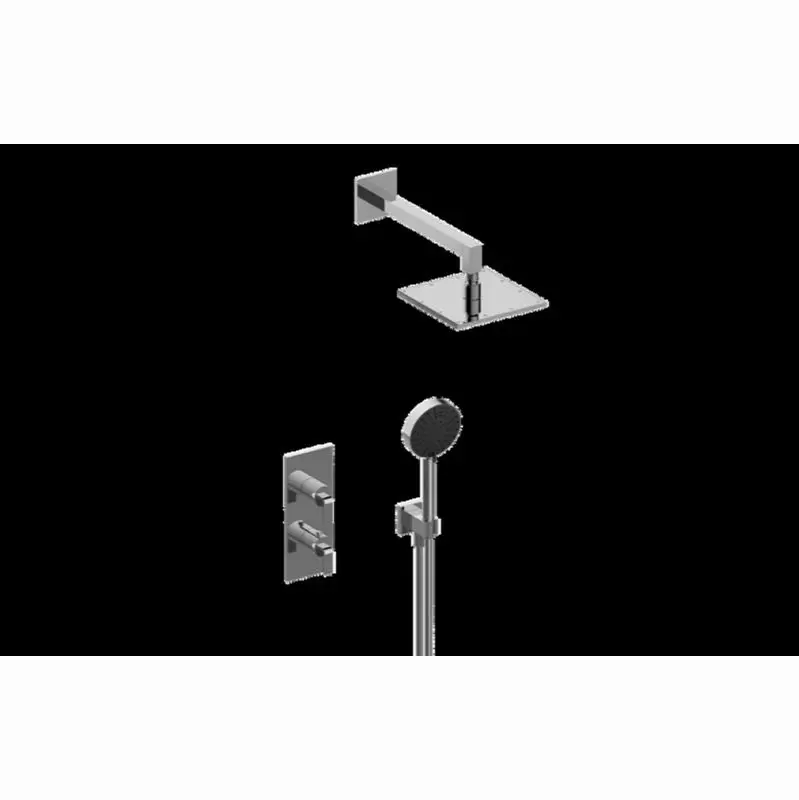 Immersion M-Series Thermostatic Shower System - Shower with Handshower (Trim)