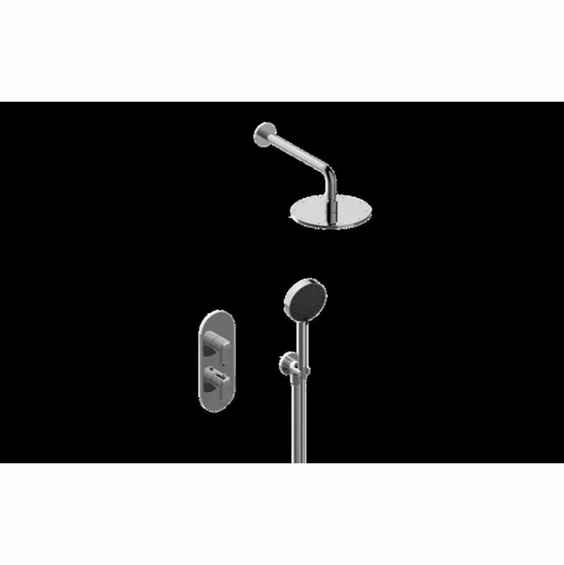 Sento M-Series Thermostatic Shower System - Shower with Handshower (Trim)
