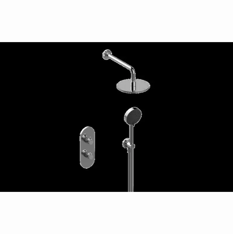 Cameo M-Series Thermostatic Shower System - Shower with Handshower (Trim)