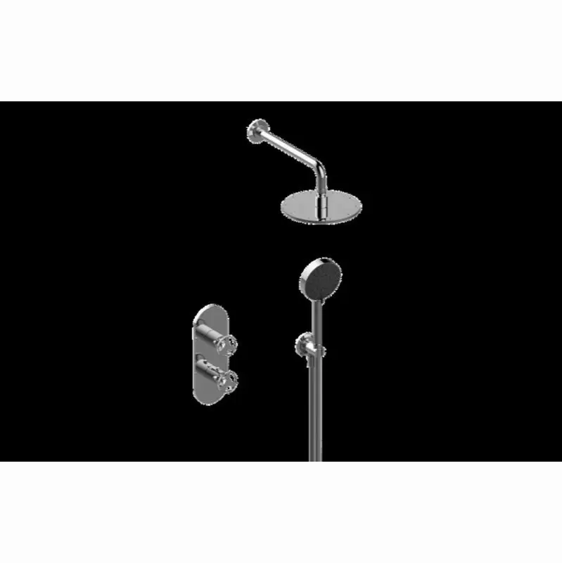Harley M-Series Thermostatic Shower System - Shower with Handshower (Trim)