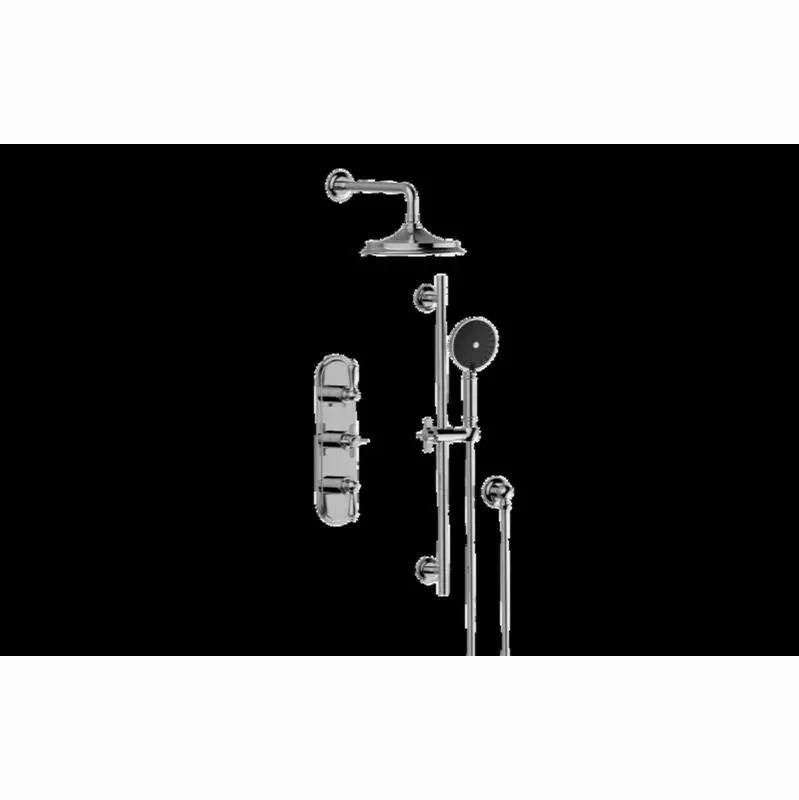 Camden M-Series Thermostatic Shower System - Shower with Handshower (Trim)
