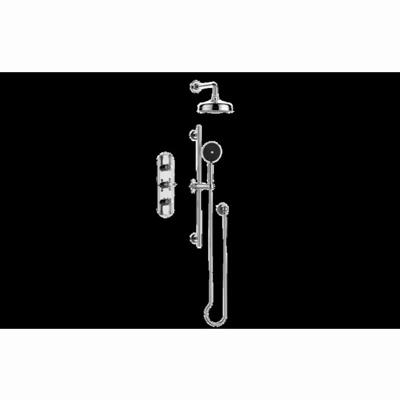 Adley M-Series Thermostatic Shower System - Shower with Handshower (Trim)
