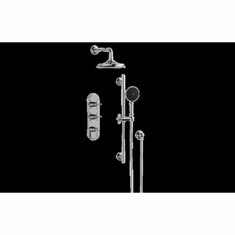 Camden M-Series Thermostatic Shower System - Shower with Handshower (Trim)