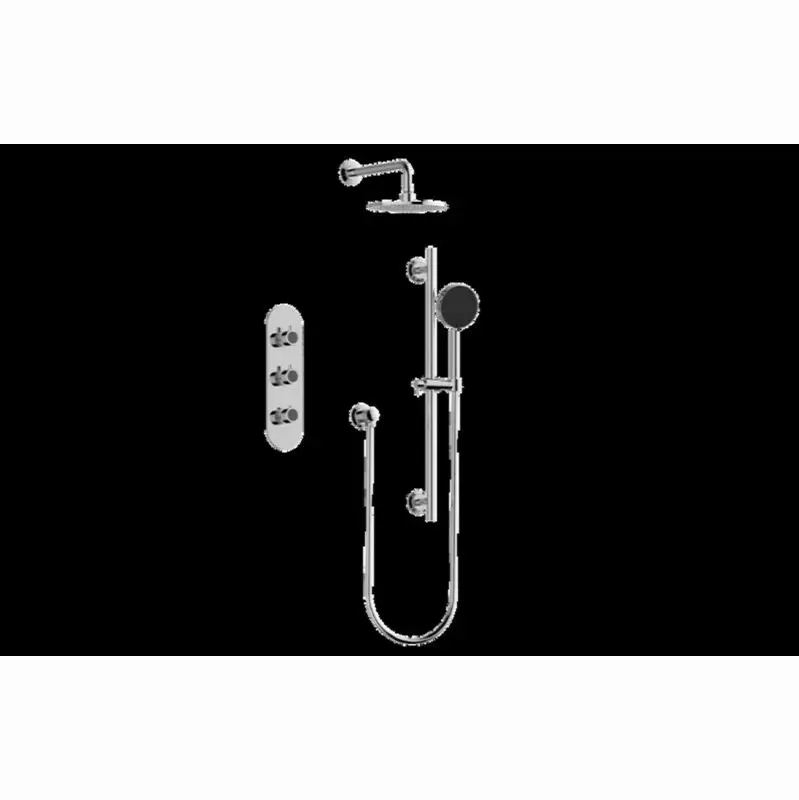 Cameo M-Series Thermostatic Shower System - Shower with Handshower (Trim)