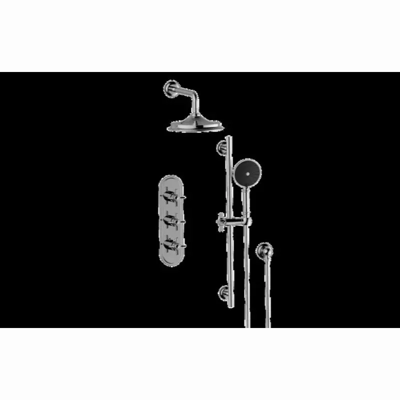 Camden M-Series Thermostatic Shower System - Shower with Handshower (Trim)