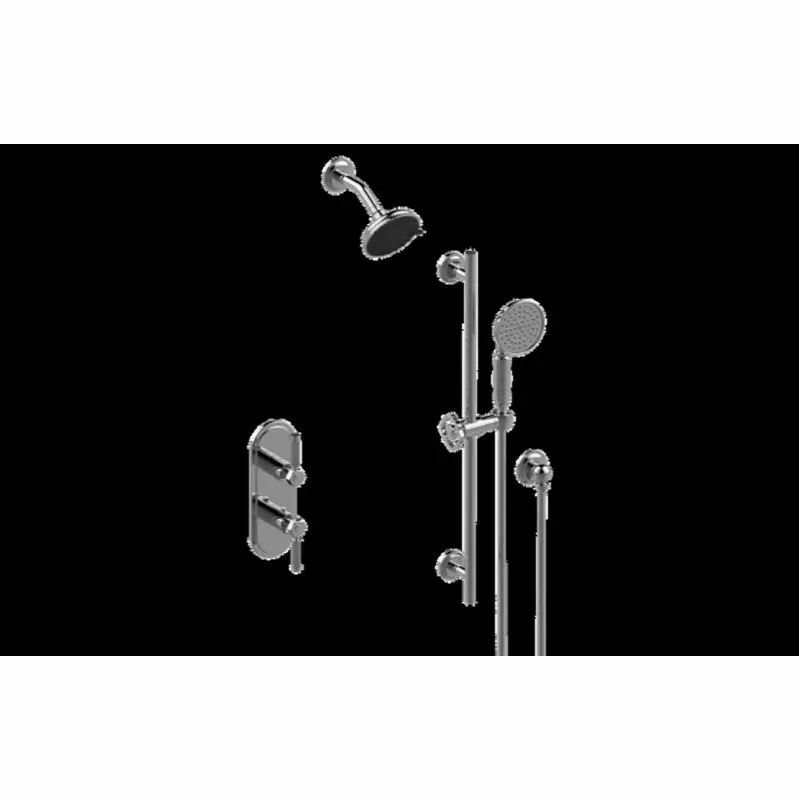Vintage M-Series Thermostatic Shower System - Shower with Handshower (Trim)
